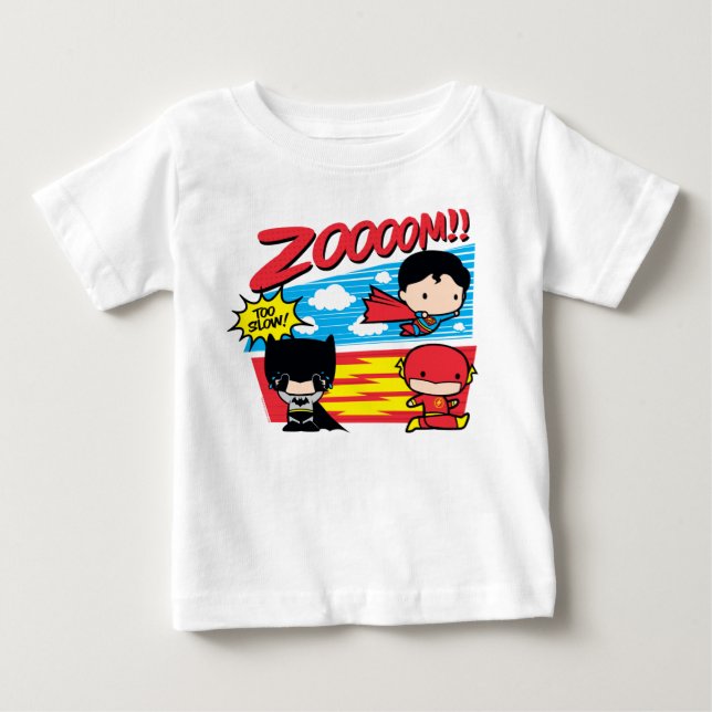 T-shirt Chibi Batman Muito Lento! (Frente)