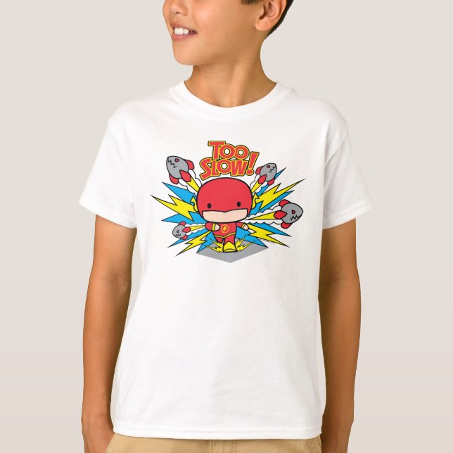 T-shirt Chibi Flash - Foguetes Insurdos (Frente)