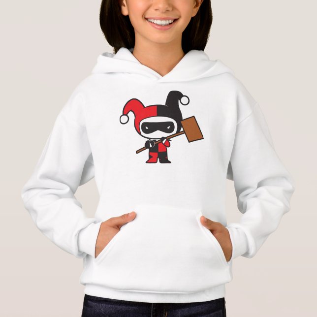 T-shirt Chibi Harley Quinn de Dois Lados (Frente)