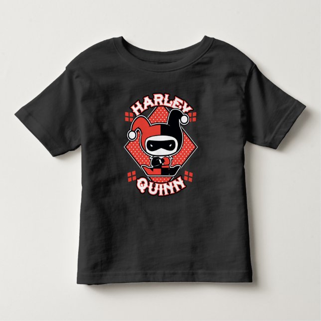 T-shirt Chibi Harley Quinn Splits (Frente)