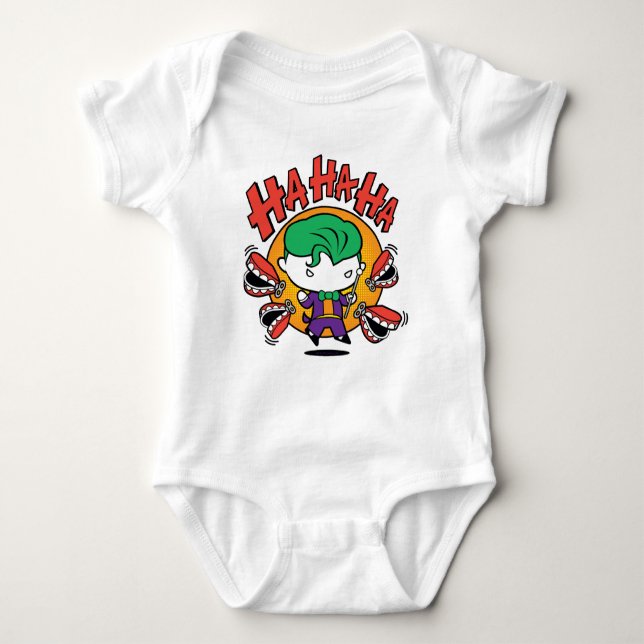 T-shirt Chibi Joker Com Dentes De Brinquedo (Frente)