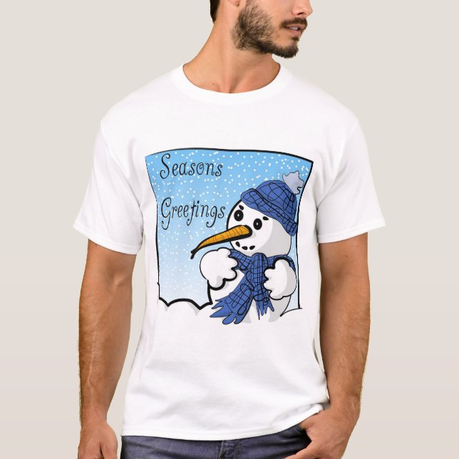 T-shirt Chibi Snowman (Frente)