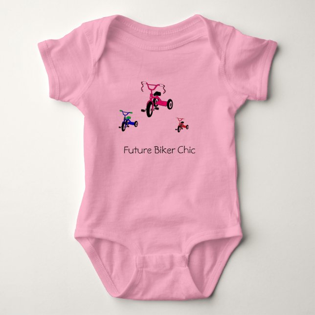 T-shirt Chic Futuro Biker (Frente)