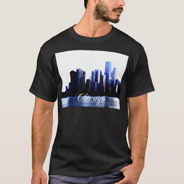 T-shirt Chicago Illinois (Frente)