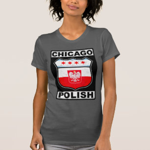 T-shirt Chicago Polonês Americano