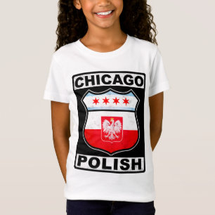 T-shirt Chicago Polonês Americano