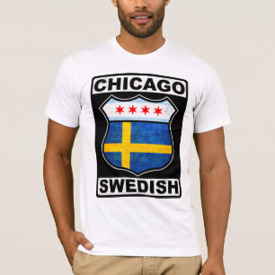 T-shirt Chicago sueca American