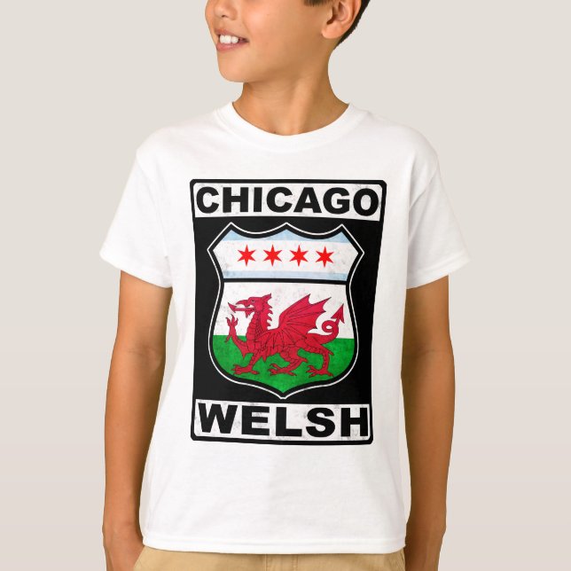 T-shirt Chicago Welsh American (Frente)