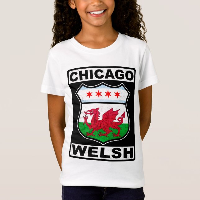 T-shirt Chicago Welsh American (Frente)