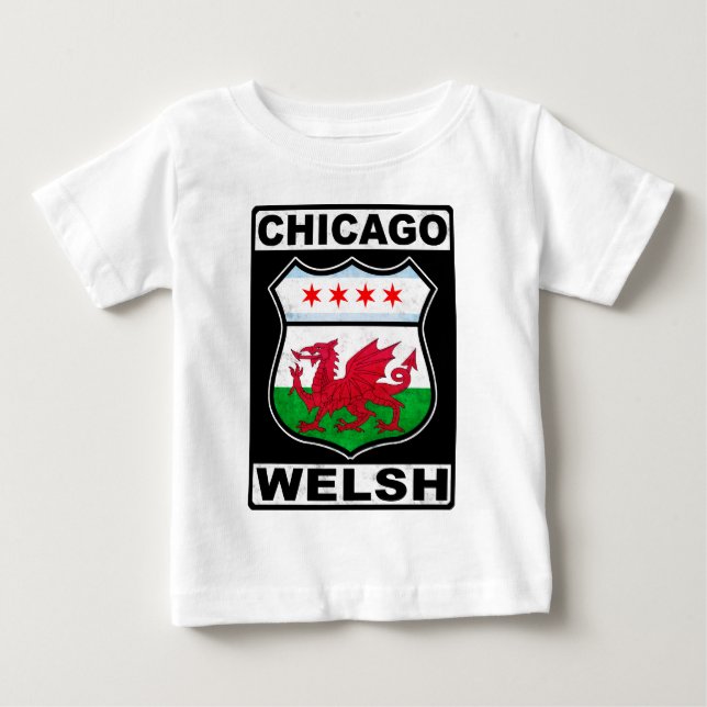 T-shirt Chicago Welsh American (Frente)