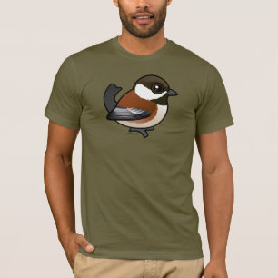 T-shirt Chickadee Castanha-suportado