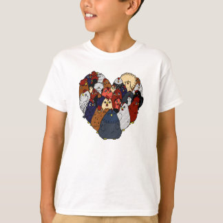 T-shirt Chicken Love