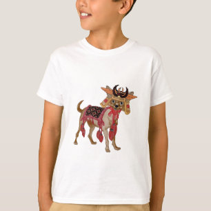 T-shirt Chihuahua do samurai