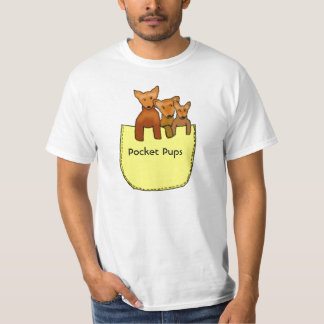 T-shirt chihuahua, filhotes de cachorro do bolso