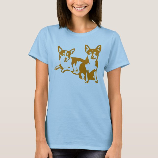 T-shirt chihuahuas (Frente)