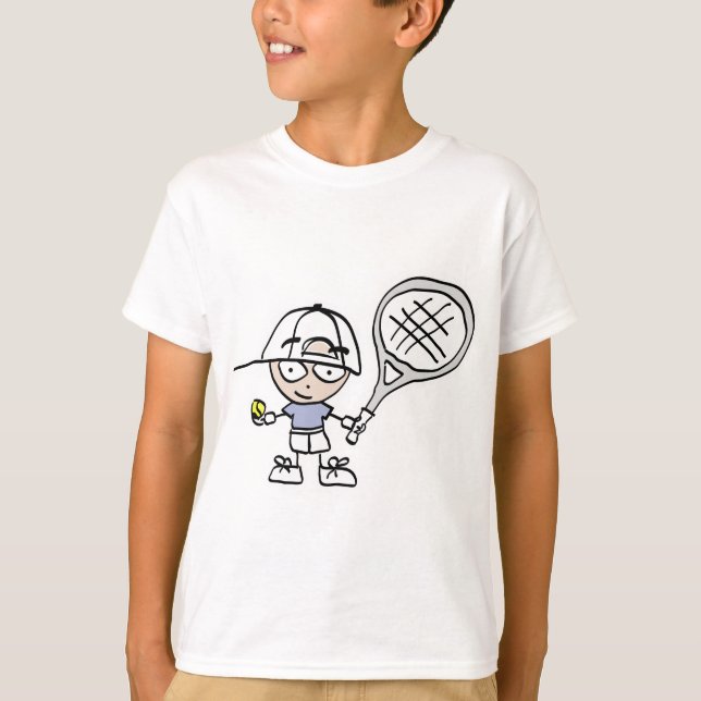 T-shirt Childrens tênis (Frente)