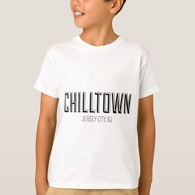 T-shirt Chilltown Jersey City (Frente)