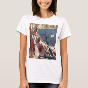 T-shirt Chilning Amish Horse