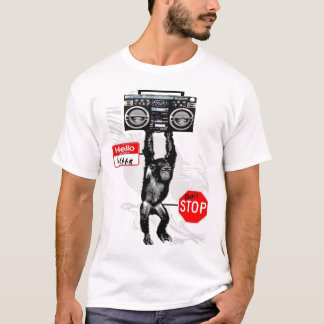 T-shirt Chimpanzé de MyPrymate HipHop
