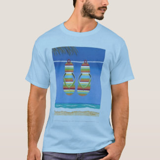 T-shirt chinelos