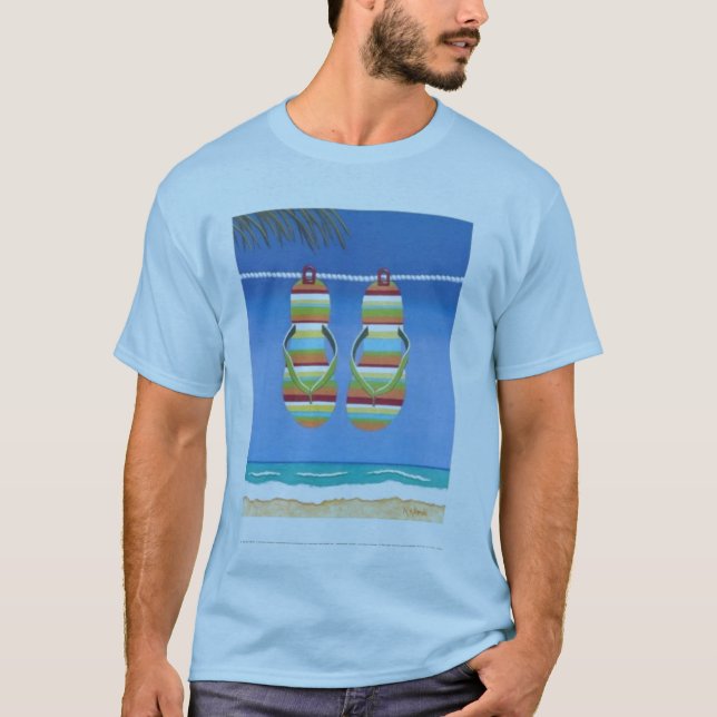 T-shirt chinelos (Frente)