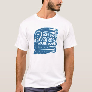 T-shirt chinês do coelho do zodíaco