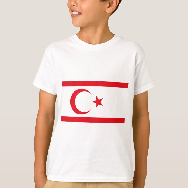 T-shirt chipre norte (Frente)