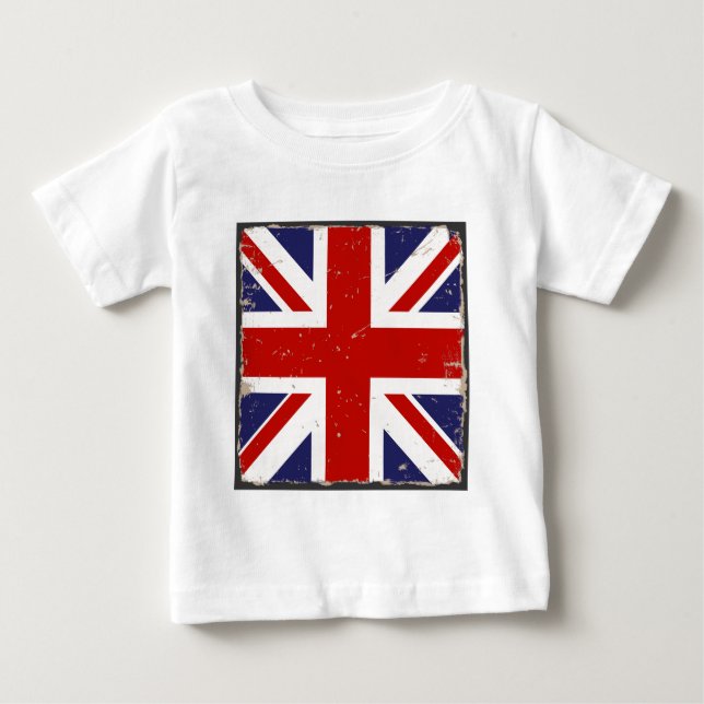 T-shirt Chique de Union Jack (Frente)