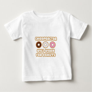 T-shirt Chiropractor ... Trabalhará Para Rosquinha