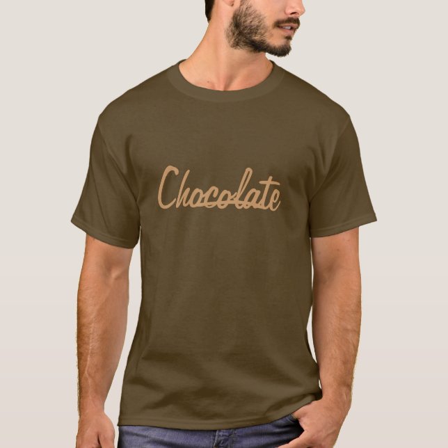T-shirt Chocolate (Frente)
