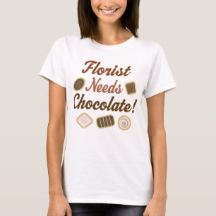 T-shirt Chocolate do florista