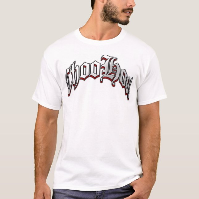 T-shirt ChooHoo arqueado! (Frente)