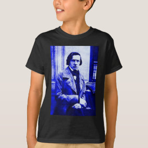 T-shirt Chopin azul