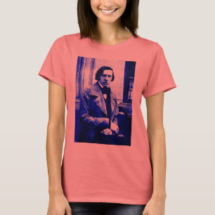 T-shirt Chopin azul