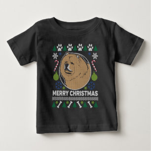 T-shirt Chow Chow Dog Breed Fúria De Natal