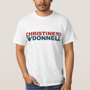 T-shirt Christine O'Donnell para a liberdade
