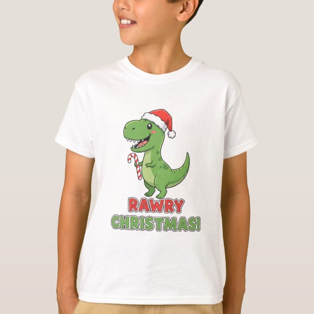 T-Shirt Christmas Dino (Frente)