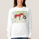 T-shirt Christmas Foal e Snowman<br><div class="desc">Meu poço de Natal e boneco de neve,  "Primeiro Encontro" é perfeito para equestrianos e amantes de cavalos. Trabalho de arte por Sally Lannier/Painted Dreams Designs</div>