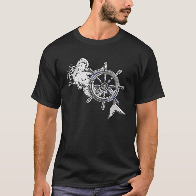 T-shirt Chrome Mermaid (Frente)