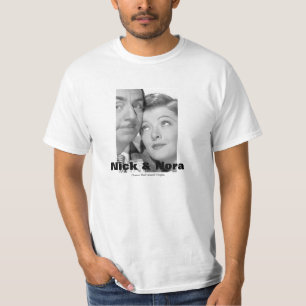 T-shirt CHU Nick e T branco 1 de Nora