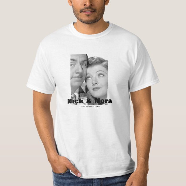 T-shirt CHU Nick e T branco 1 de Nora (Frente)