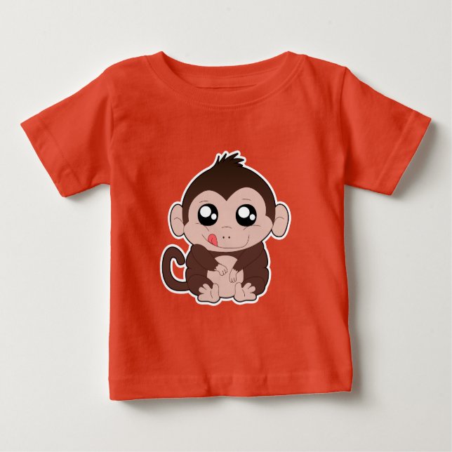 T-shirt Chunky Monkey Baby (Frente)