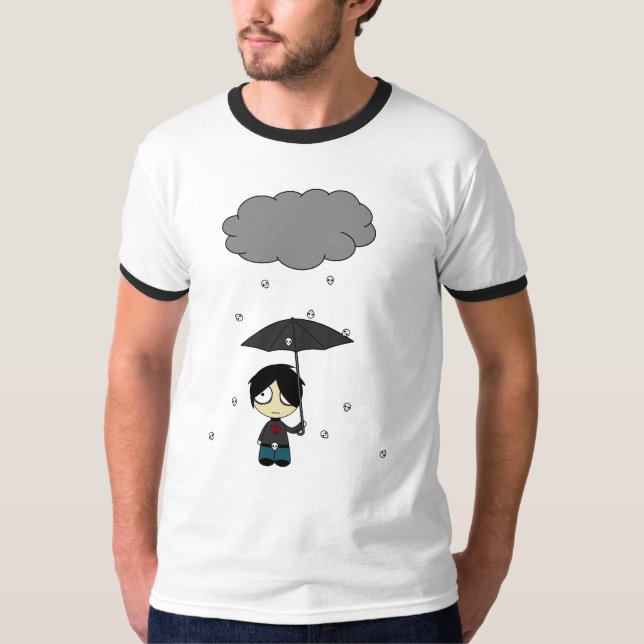 T-shirt Chuva de Emo (Frente)