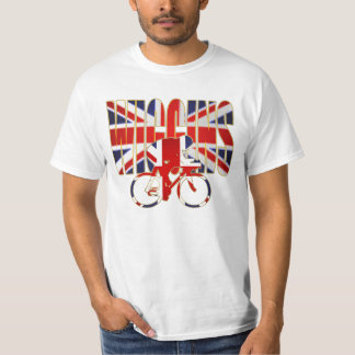 T-shirt Ciclismo da família de Wiggins para amantes da