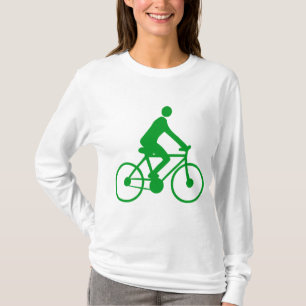 T-shirt Ciclismo - Verde-Grama