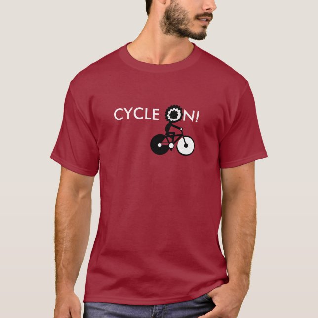 T-shirt CICLO! Bicicleta (Frente)