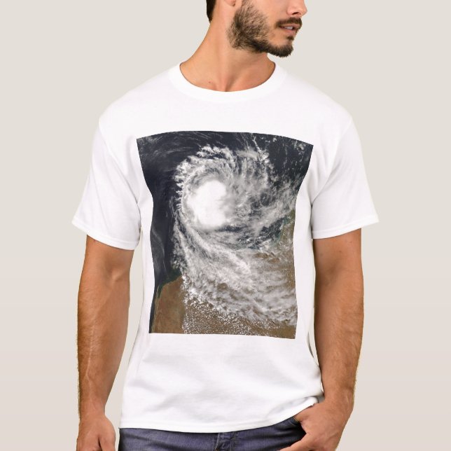 T-shirt Ciclone Tropical Ophelia da Austrália (Frente)