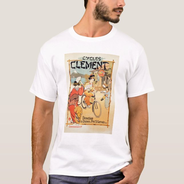 T-shirt Ciclos pre Santo-Gervais clemente (Frente)