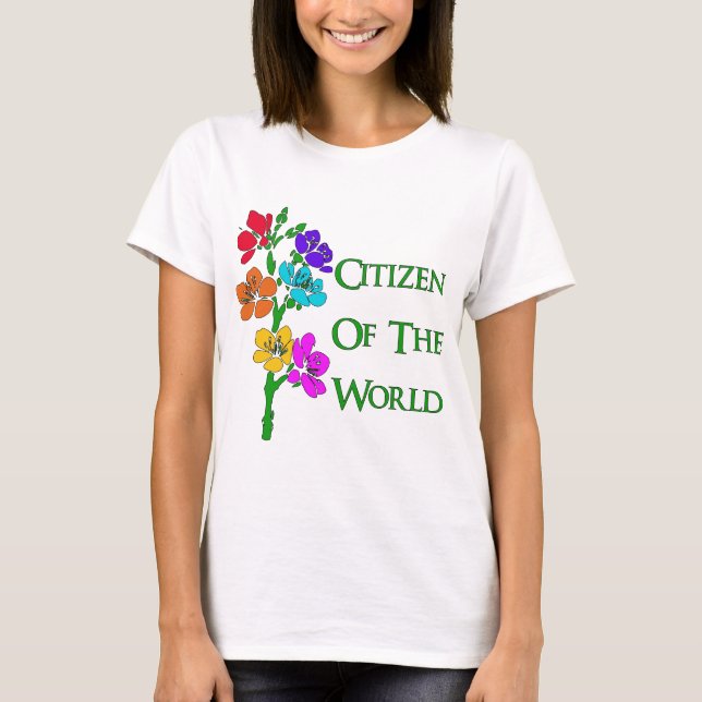 T-shirt Cidadão do mundo (Frente)