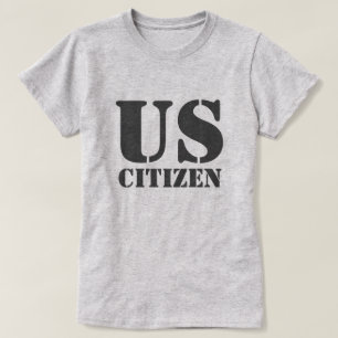 T-shirt Cidadão dos EUA